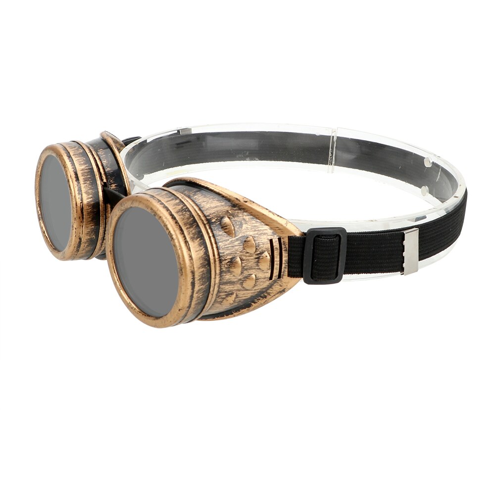 Verstelbare Beschermende Gears Steampunk Bril Winddicht Mode Lassen Punk Gothic Zonnebril Zonnebril Vintage Retro