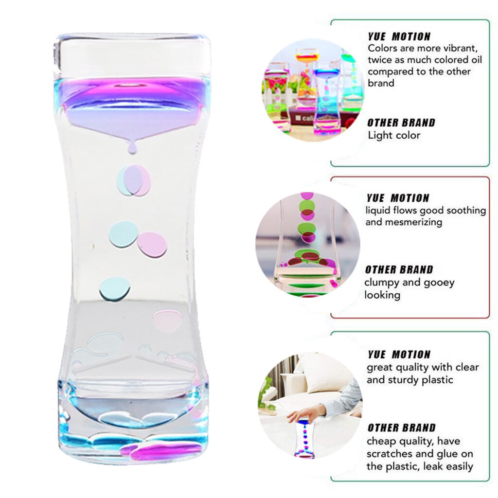 Zandloper Sensorische Visuele Stimulatie Timer Decompressie Speelgoed Water Kinderen Speelgoed Juguetes Brinquedos Educatief Speelgoed