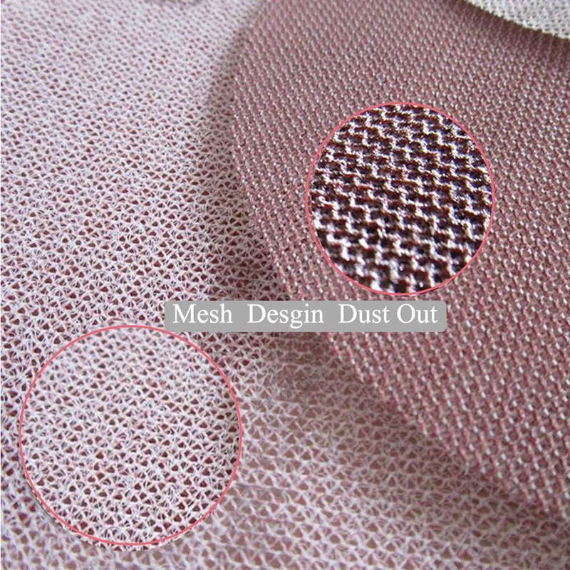 10 Pcs Mesh Sanding Discs 125mm 180 Grit Hook and Loop Sanding Paper Dry Abrasive Discs for Sander Replacement Pads