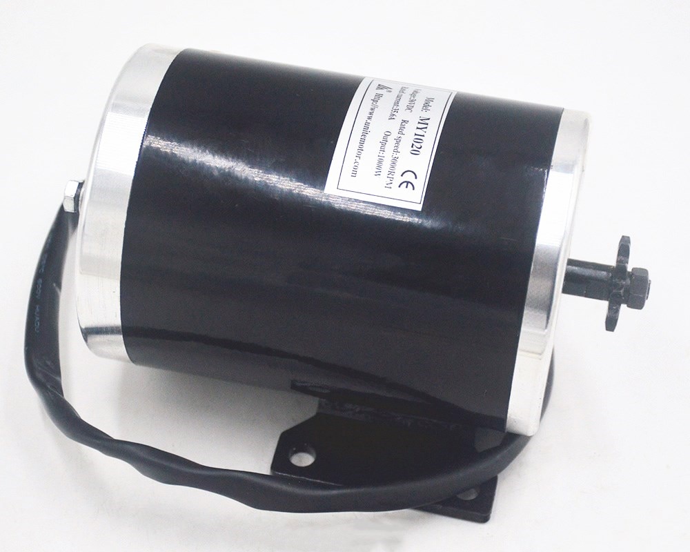 Motor eléctrico de cepillo de alta velocidad para bicicleta eléctrica, 36V/48V, 1000W, 1000W