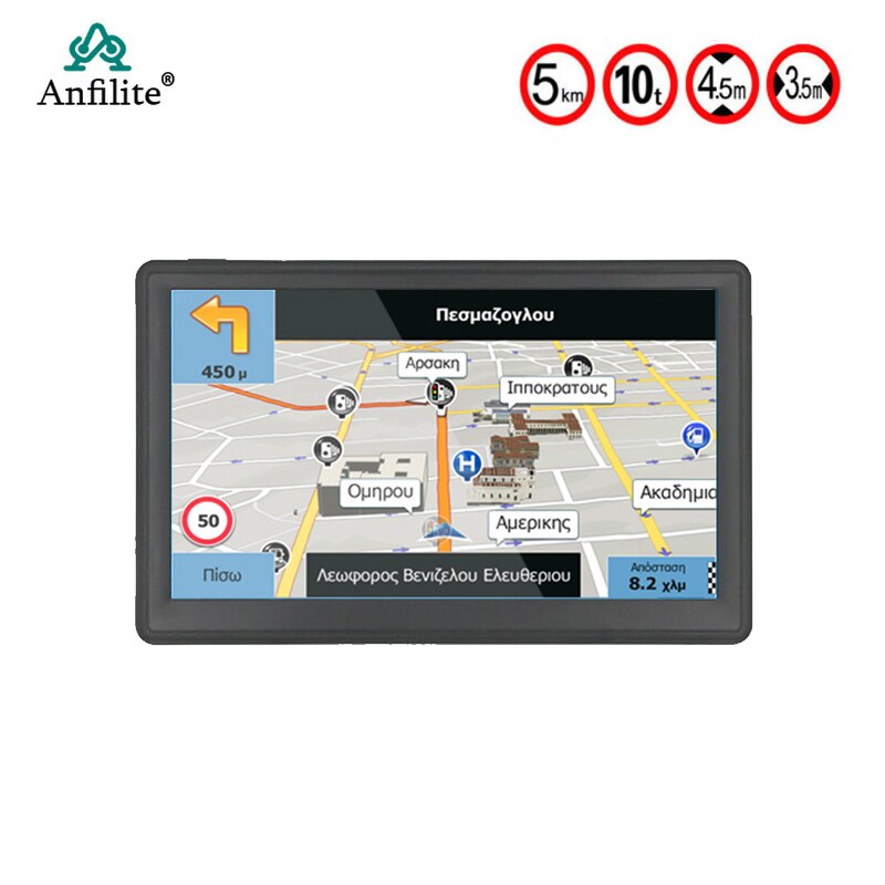 Nawigacja GPS 7 cal nawigacja samochodowa GPS MTK 800MHz Baran 256M Rom 8G HD 800*480 system nawigacji nowy i aktualną pogodę lub przeczytaj ostatnie wsparcie upuszczać Wysyłka 