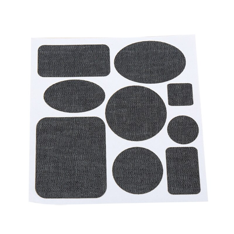 9Shapes Iron on Patches Denim Jean Repair Patches for Inside Clothing Repair