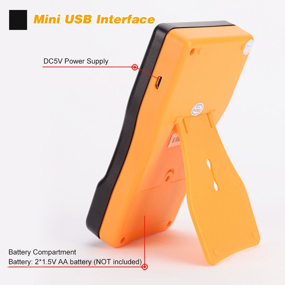 MESR-100 ESR Capacitance Ohm Meter Measuring Capacitance Resistance Capacitor Circuit Tester with SMD Test Clip