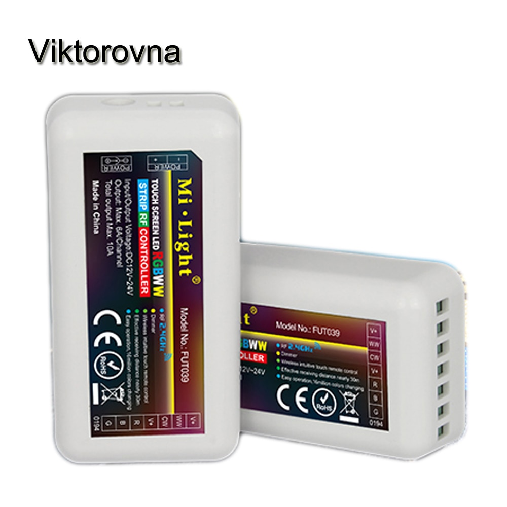 MiLight FUT035 FUT036 FUT037 FUT038 FUT039 2.4G RF Draadloze enkele kleur dimmer CCT RGB RGBW RGB + CCT led strip controller