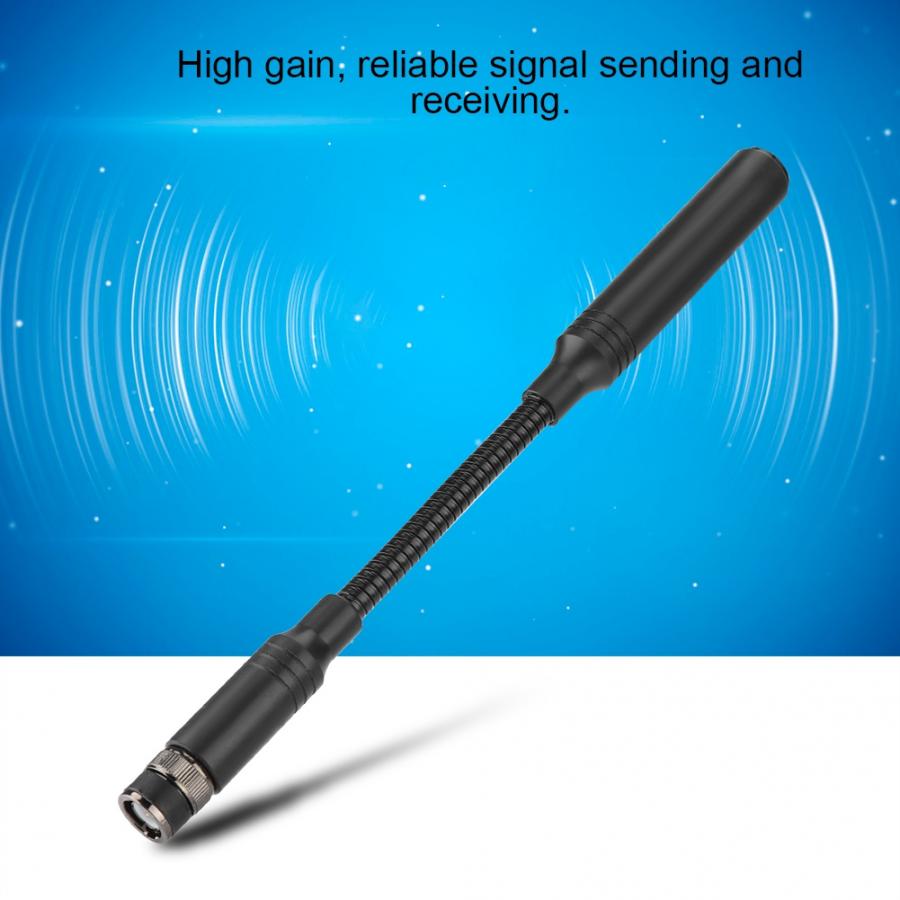 5.2dBi High Gain BNC Antenna Connector Helical Antenna AT22 for Two Way Radio Connector Handheld Antenna