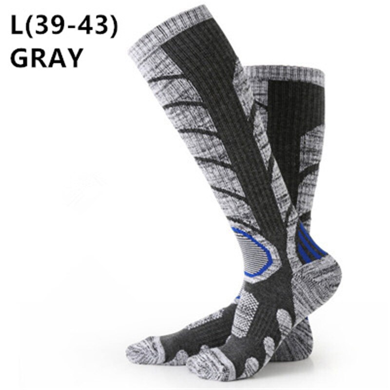 1 Paar Skiën Sokken Winter Warmthermal Buitensporten Dikke Fietsen Snowboard Klimmen Camping Zachte Sokken Mannen Vrouwen: 4