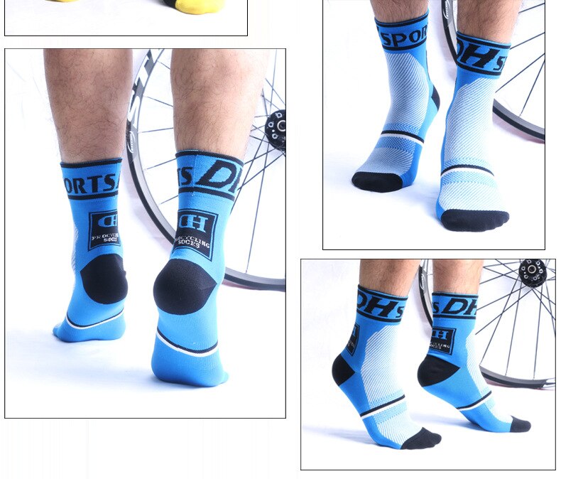 Sport Outdoor Breathable Road Bicycle Socks/Mountain Bike 97% nylon