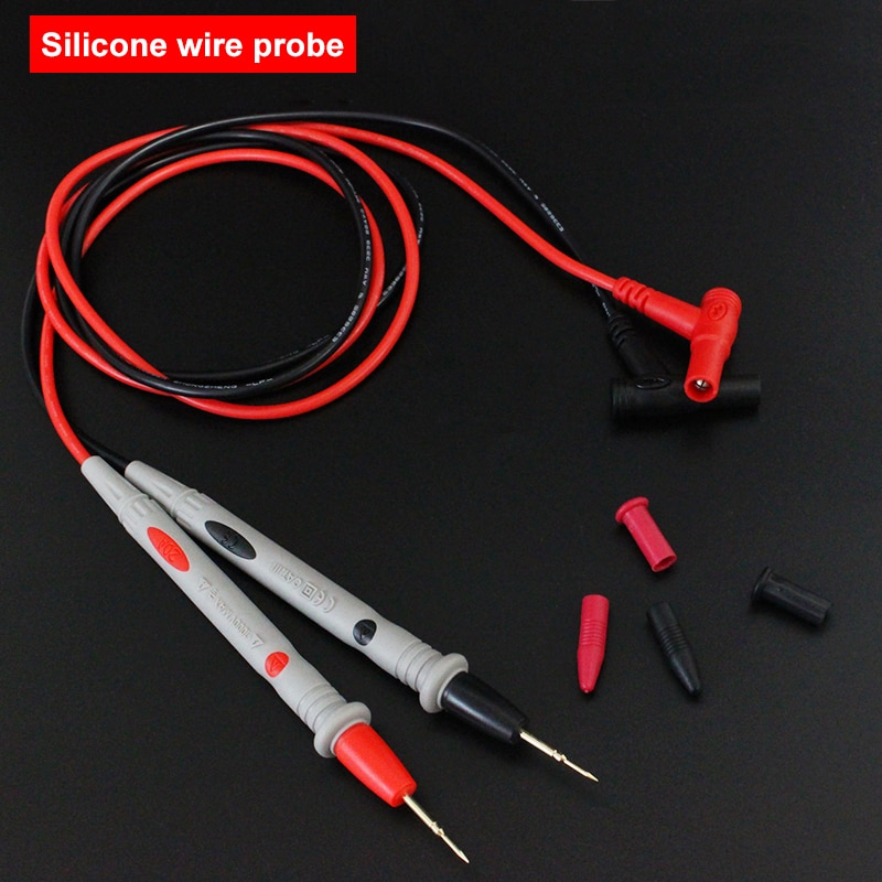 Pour multimètre aiguille pointe sonde Test fils broche numérique multimètre testeur sonde fil stylo câble 1000V 20A résister à et froid