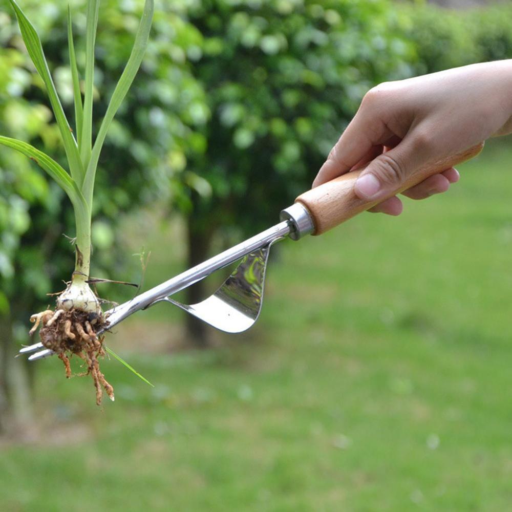 Hand Tool Garden Outdoor Removal Steel Farmland Puller Dandelion Manual Digging Lawn Multifunction Weeder Transplant