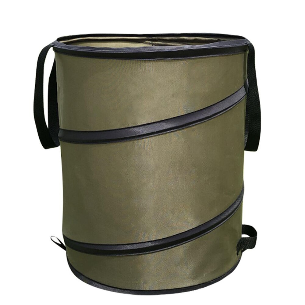 Garten Mülleimer Pop-hoch Mülleimer Tragbare Faltbare Müll Blatt Container Für Rasen Garten: M