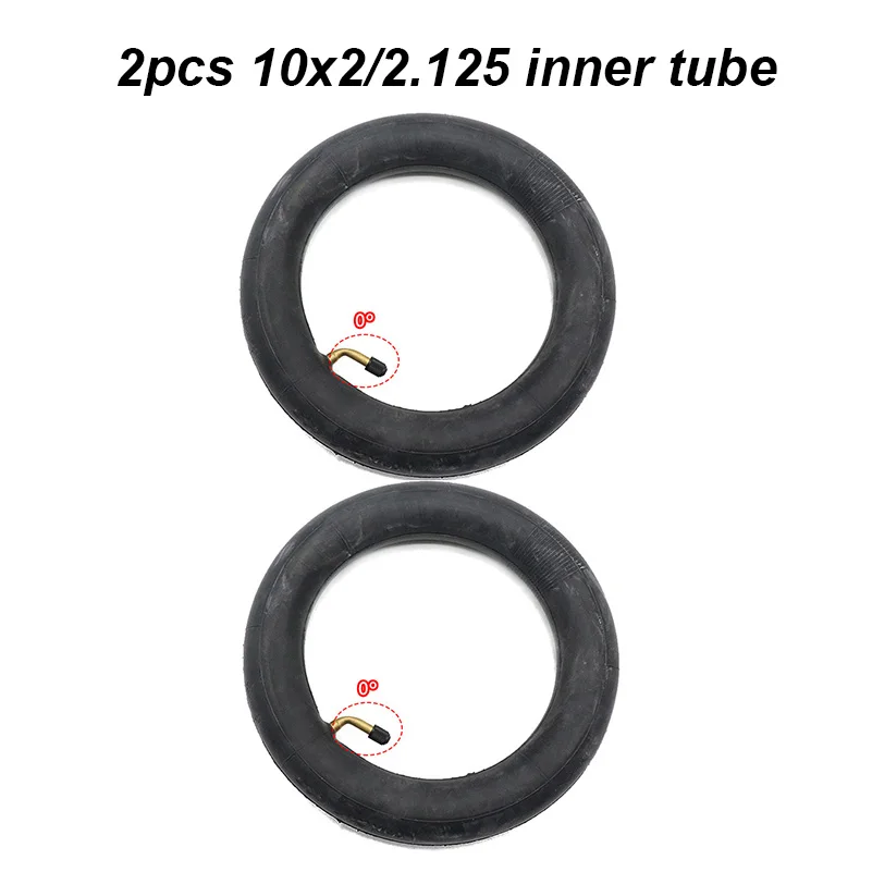 10 x 2/2.125 10 x 2.50 slang för 10 x 2 255 x 80 10 x 3.0 80/65-6 däck 10 tums däck till elsparkcykel och balanscykel: Svart