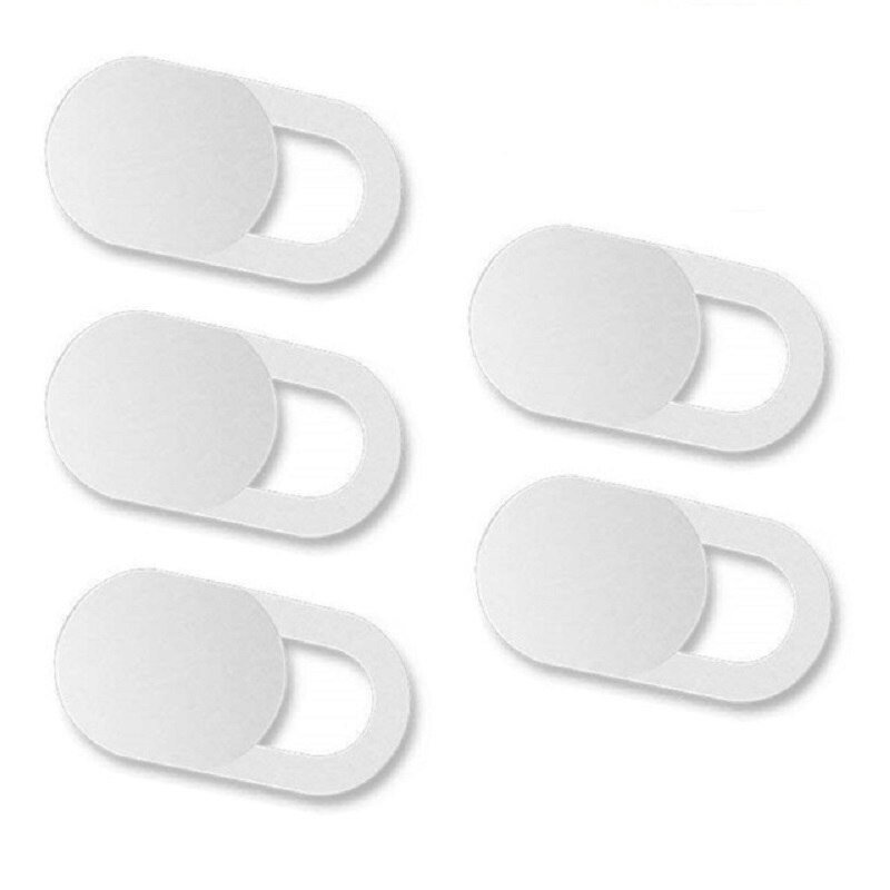 Cache-webcam magnétique coulissant en plastique pour iphone, ordinateur portable, ipad, tablette, appareil photo, téléphone portable, autocollant de confidentialité