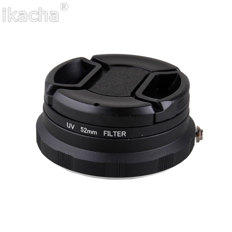 3 In1 Camera Macro Lens Reverse Adapter Bescherming Lens Cap + 52mm UV Filter Voor Nikon D80 D90 D3100 d3300 D5100 D5300 D5500