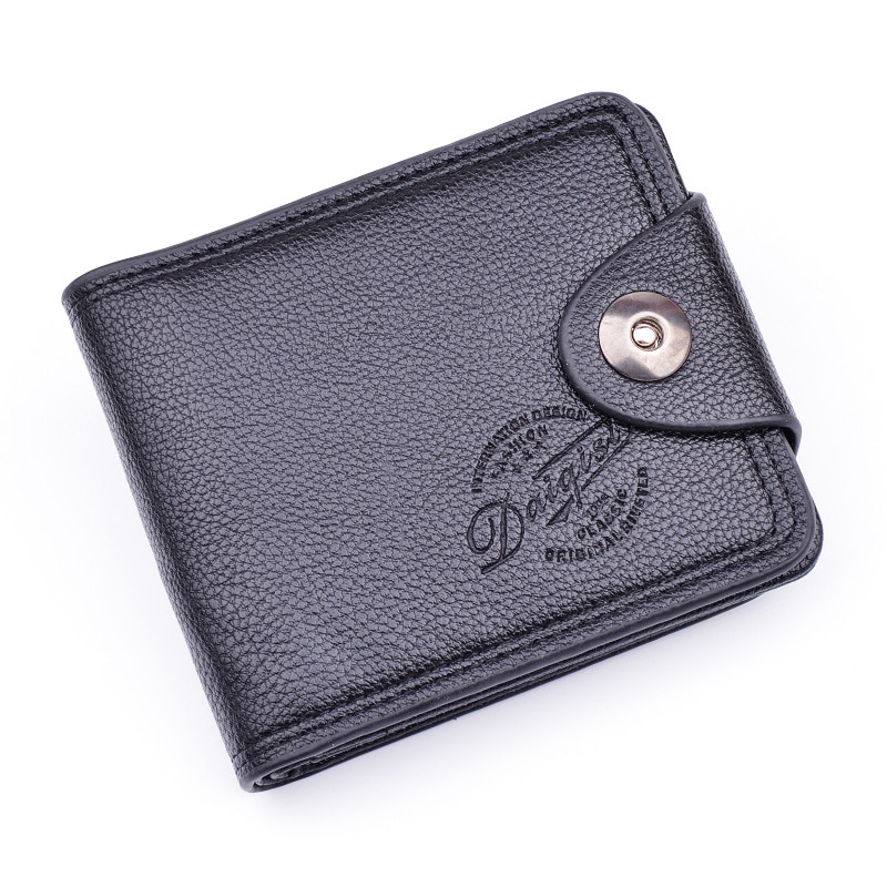 ZOVYVOL PU Leather Card Wallet Mannen Nieuw Portemonnees voor Mannen Zwart Bruin Bifold Portemonnee Rits Portemonnee Portefeuilles met