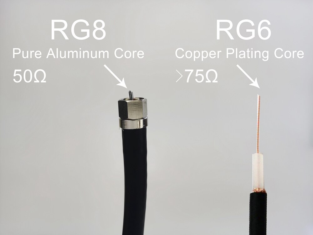 30 Meters Coaxial Cable N Male Connector Low Loss RG 8 Black 30M Cable for 2G 3G 4G Cell Phone Signal Booster Repeater Amplifier