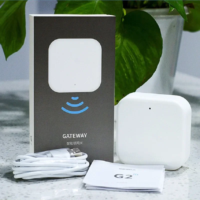 G2 TTlock Hub 2,4G WIFI Gateway für Smart Türschloss Bluetooth TTlock APP Remote Unlock Benutzer Mangement Hub: Default Title