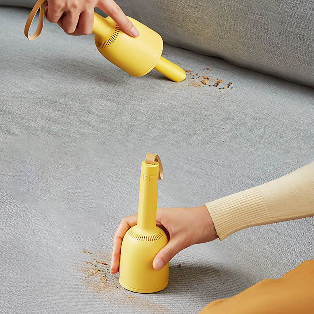 1 Set Rechargeable Vacuum Cleaner Handy Vacuum Cleaner Hand-Held Cordless Wireless Vacuum Cleaner Portable