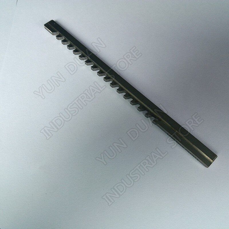 Keyway broach 3 mma skub type høj hastighed stål hss skæreværktøj til cnc broaching maskine metalbearbejdning