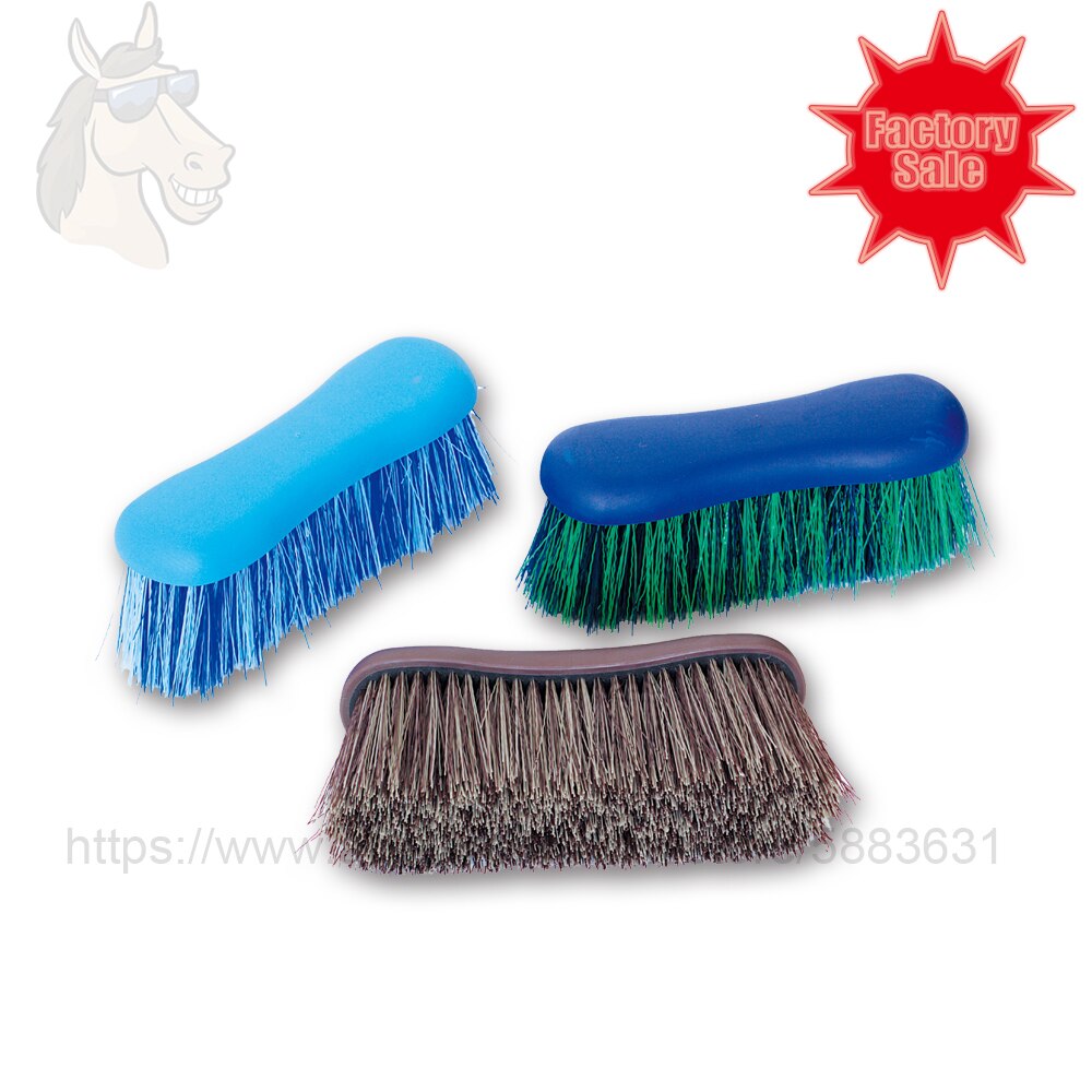 BROSSE RONDE EN poils de cheval pour un nettoyage rapide et facile avec