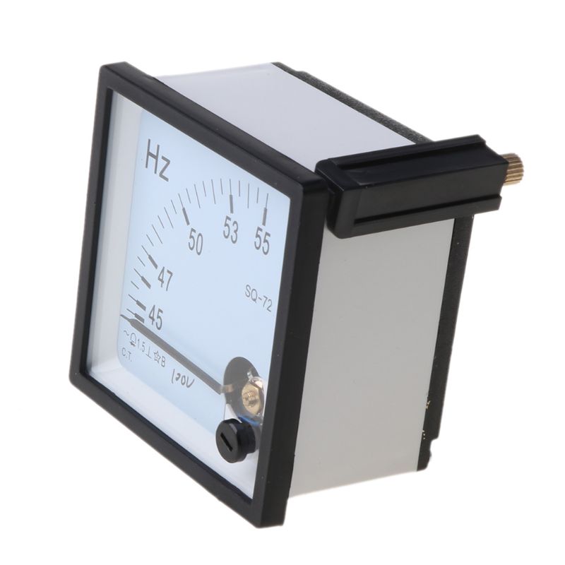 Medidor Frecuencia de Panel analógico AC 100V 220V 380V, indicador de Hertz 203C
