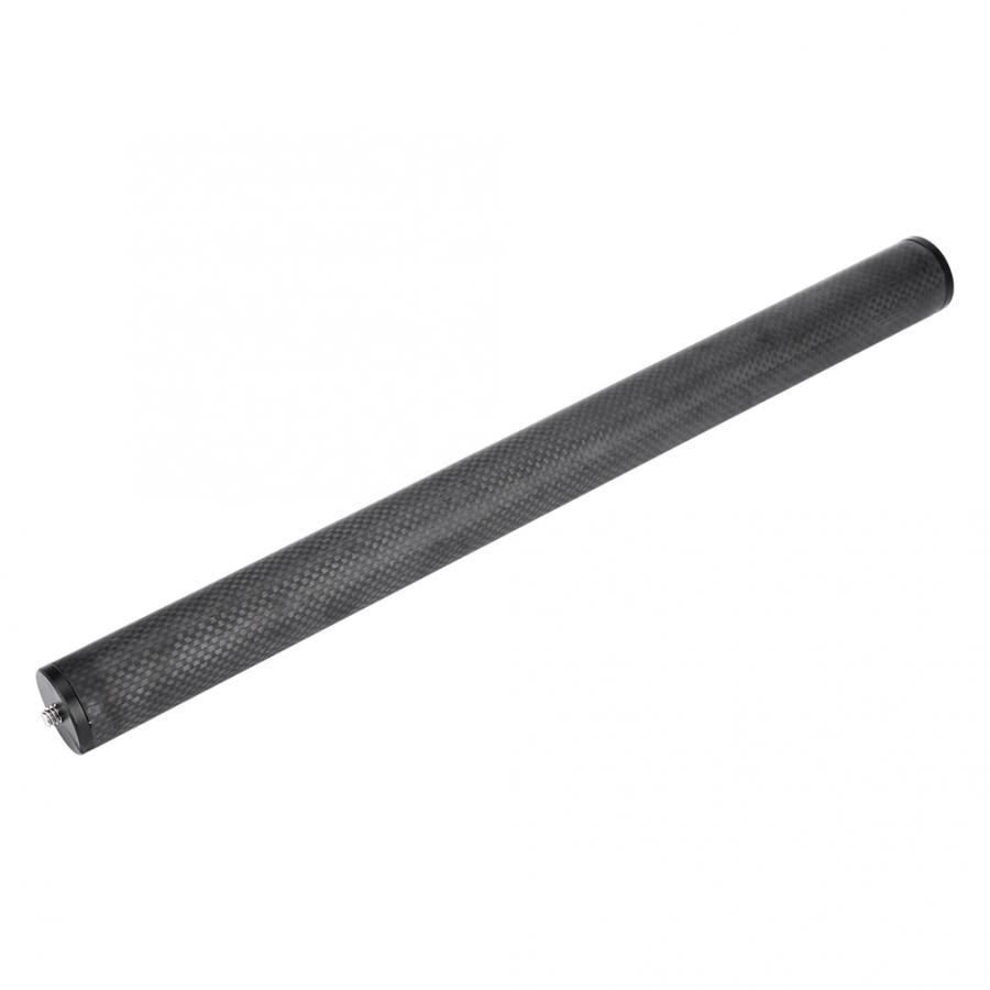 Acessórios De Fibra De Carbono tripé cardan Extensor de Extensão Da Haste Pólo Leve Acessório para Tripé Estabilizador handheld