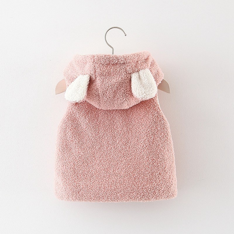Kids Baby Vest Hooded Winter Spring Cartoon Kidsl Autumn Coats Clothes Winter Vest For Boys Girls Baby Kids Clothing