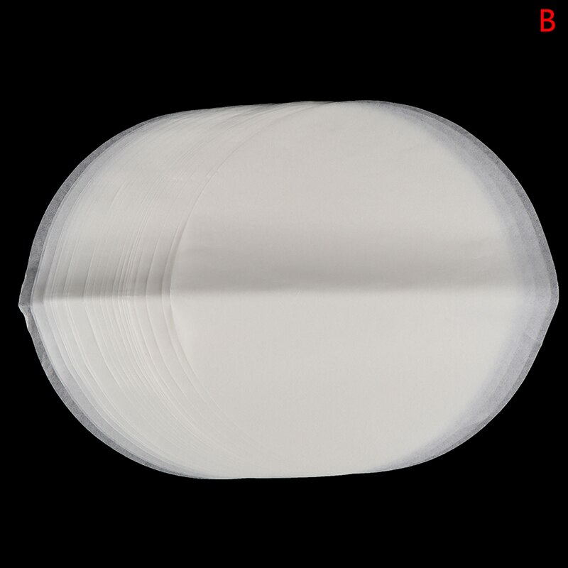 Round Double-sided Silicone Baking Paper Cake Biscuit Mold Pizza Dish Non-stick Greaseproof Paper Barbecue Oven Accessories: B