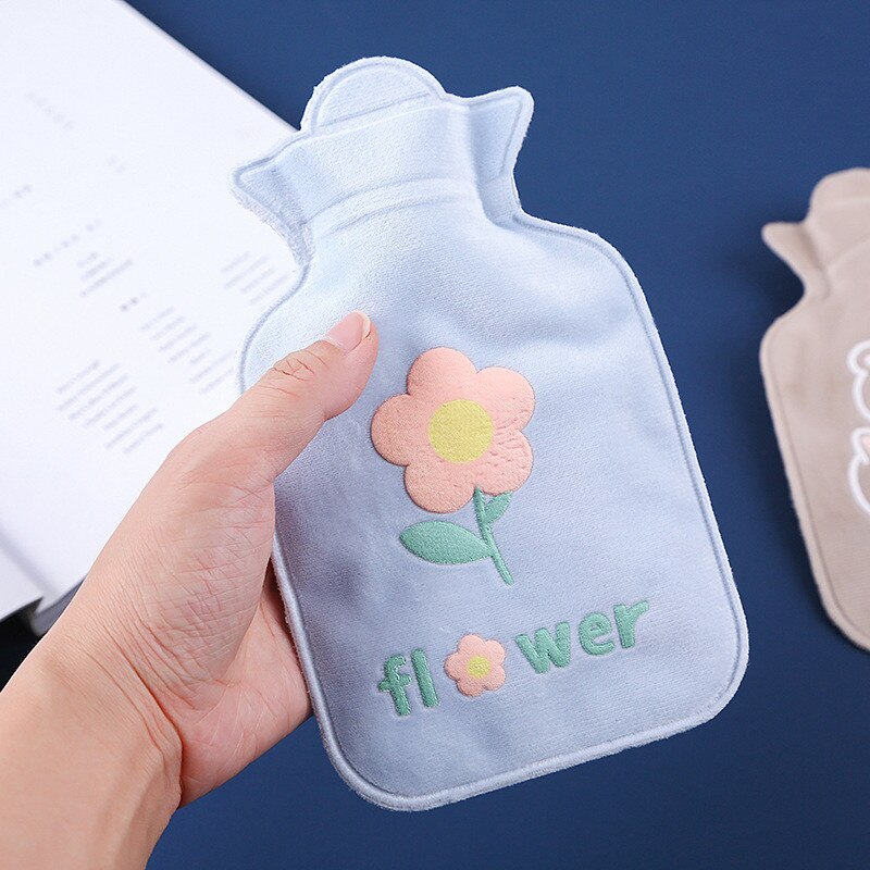 Neue Flasche Weichen Heißer-wasser Tasche Plüsch Student Durable Cartoon Tragbare Winter Warm Wärme Mehrweg Hand Wärmer