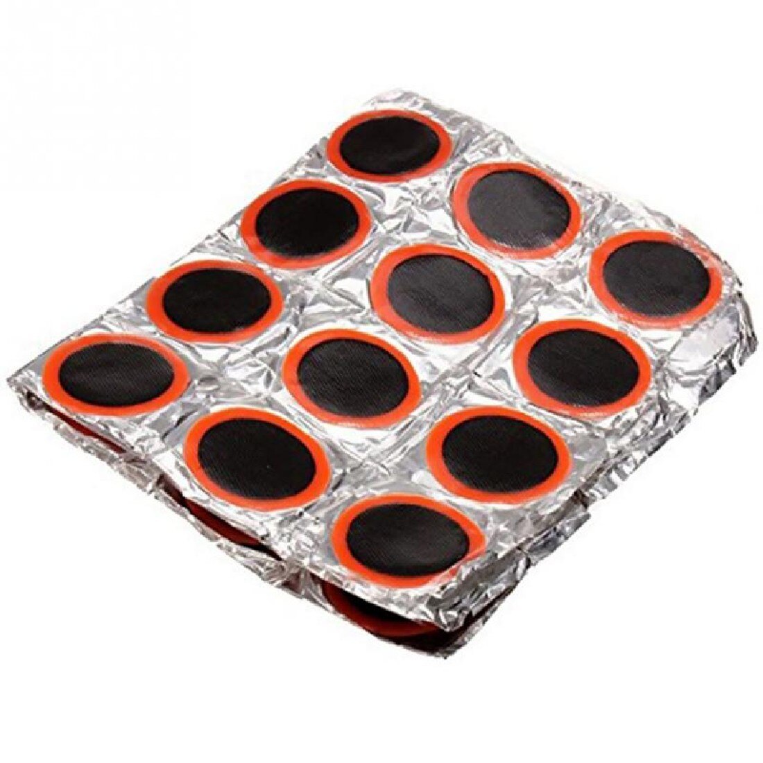 Bike Repair Kits 48Pcs/Set Cycling Puncture Patch Bicycle Motor Bike Tire Tyre Tube Round Rubber Puncture Patches
