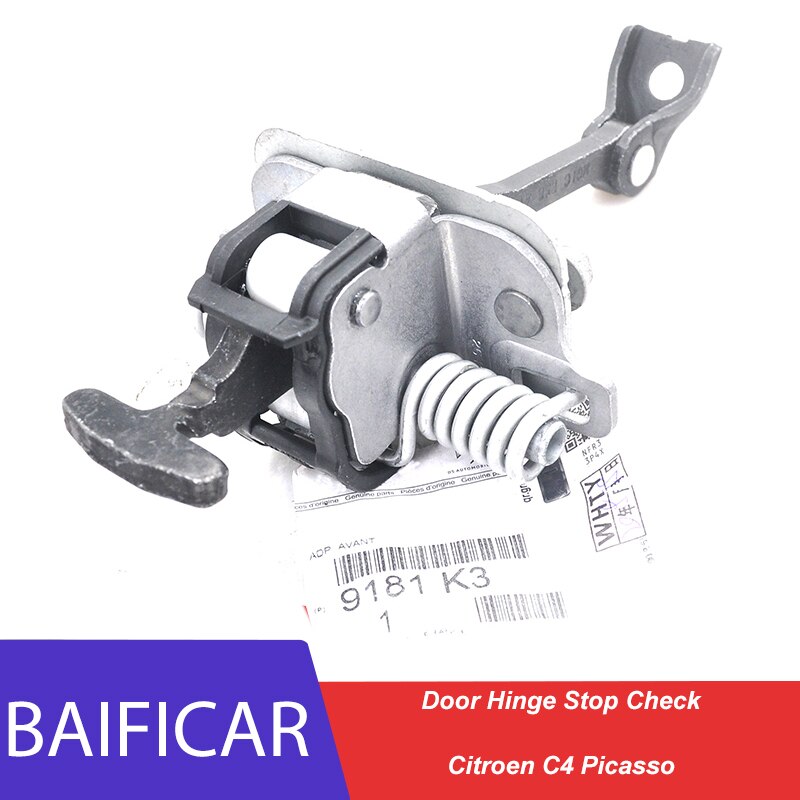 Baificar-bisagra de puerta delantera y trasera para Citroën, accesorio auténtico con correa Limitery 9181K3 para Citroen C4 Picasso,