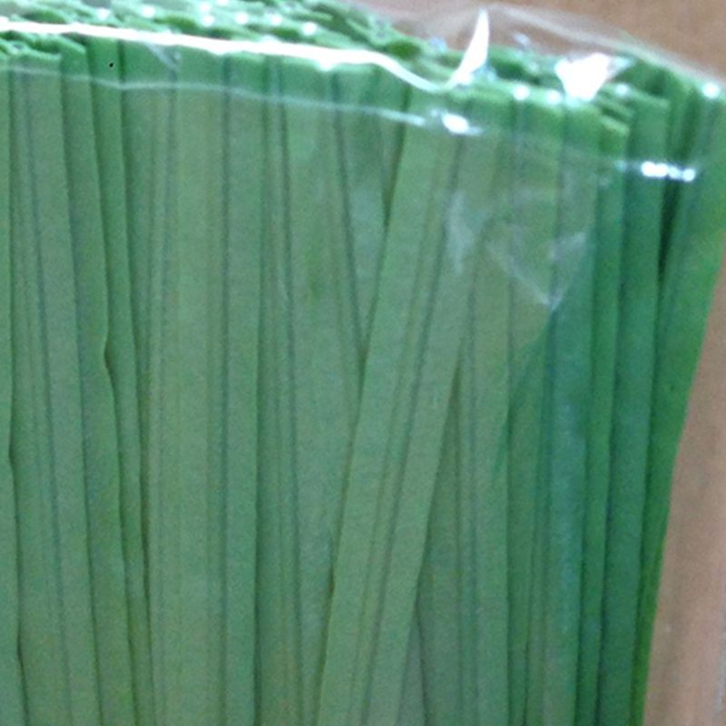 400 Pcs Package Green Gardening Binding Plant Twist Tie Line Plastic Wire Plant Support and Protective Soft Easy Shape Supplies