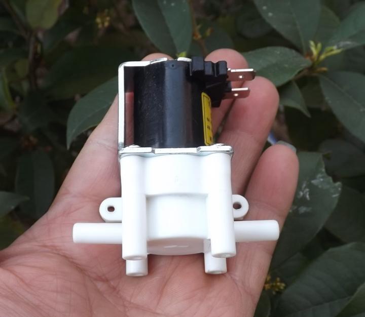 Miniatuur Elektrische Waterklep Schakelaar DC24V Drain Valve Normaal Gesloten Magneetventiel