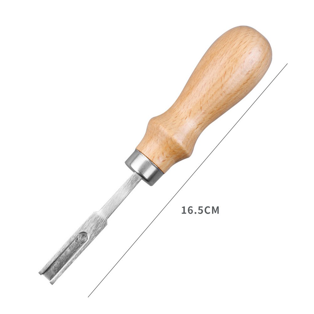 3 Size Leather Craft Edge Beveler With Wood Handle... – Vicedeal