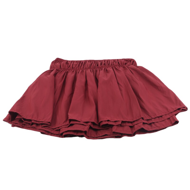 Hotel Surround Elastic Bed Skirt Home Hotel Bedroom Bed Skirt Home Bedroom Decoration Supplies: wine red