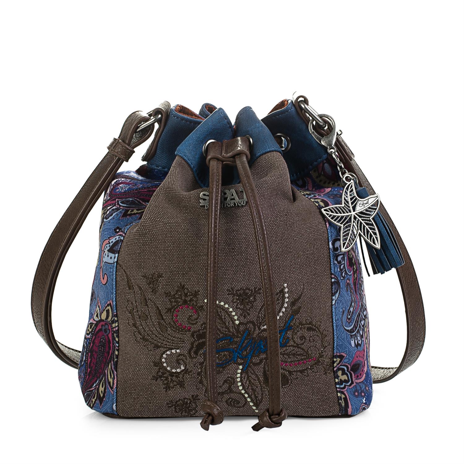 Skpat Sammlerstücken Hartford Schulter tasche Zu Frauen Typ Sack Leder DER PU Farbe Blau 95682