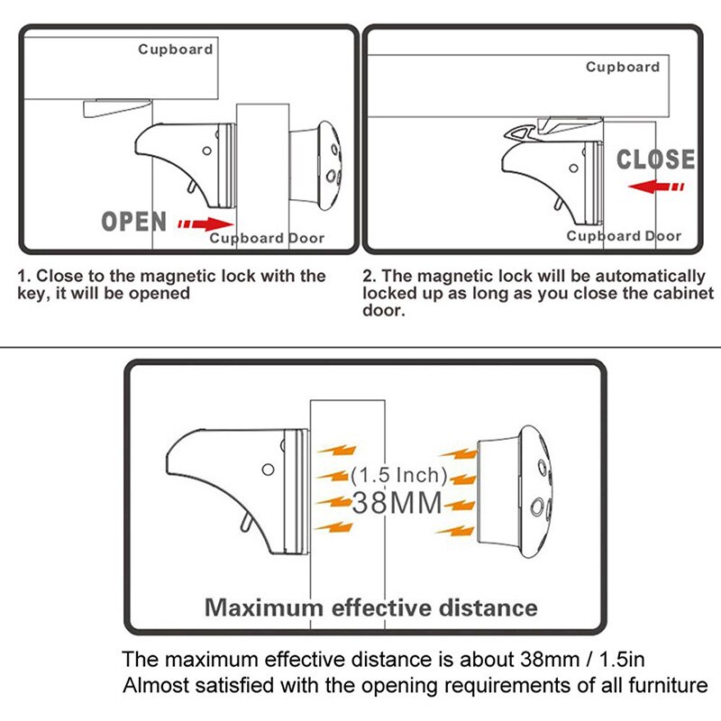 Magnetyczny zabezpieczenie przed dziećmi dla dzieci ochrona bezpieczeństwa dla dzieci szuflady zatrzask Drzwi robić szafki ogranicznik bezpieczeństwa niewidoczne zamki