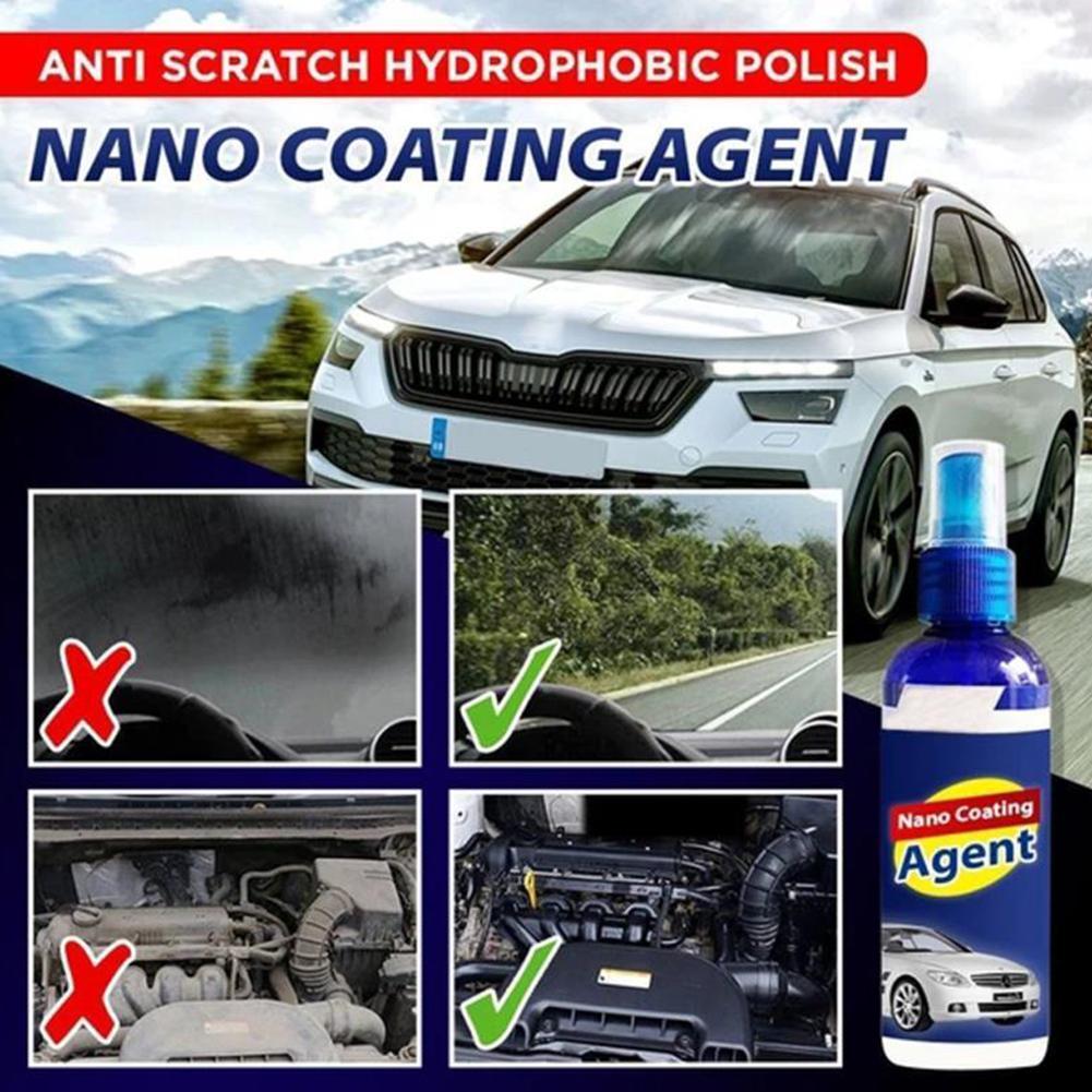 30ml voiture nettoyage étanche à la pluie Nano hydrophobe revêtement hydrophobe voiture Auto nettoyant verre fenêtre accessoires revêtement F5D7
