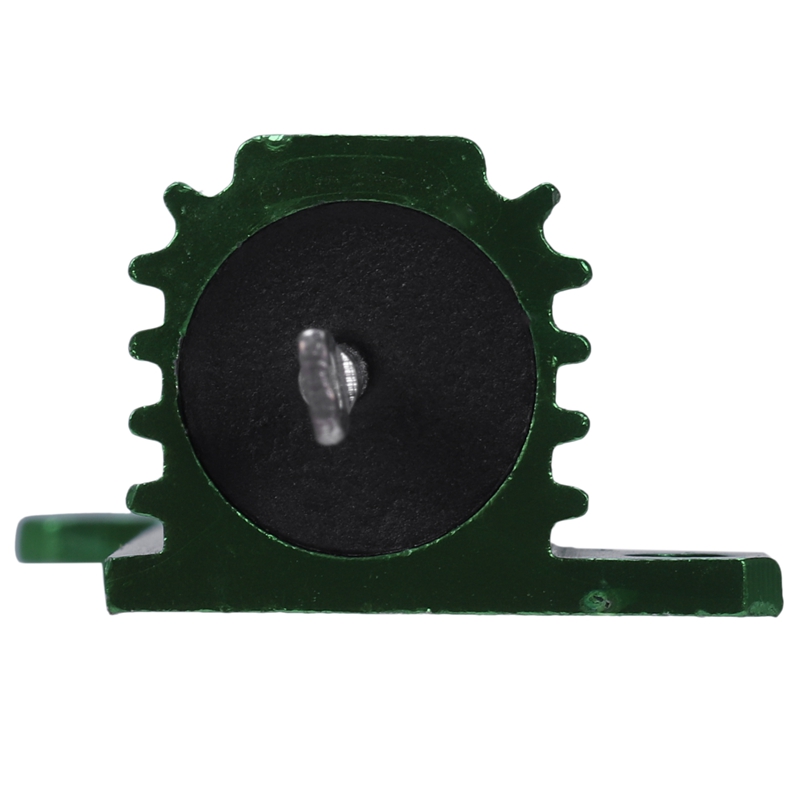 Aluminum Case 50W 25 Ohm Chassis Mounted Wirewound Resistor Green