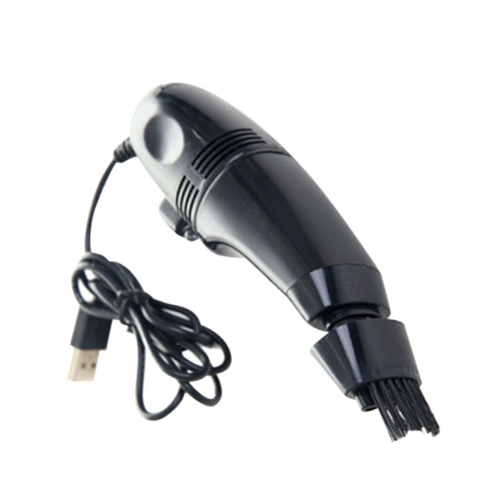 Mini Vacuum USB Keyboard Cleaner PC Laptop Brush Dust Cleaning Tool Multiple Brushhead: 1