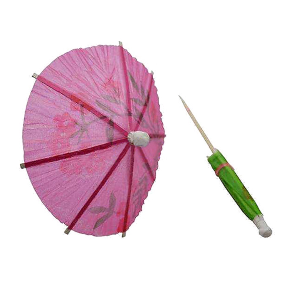 Ombrelle Cocktail en papier, 50 pièces, mélange de couleurs vives, Mini ombrelle, choix de boissons, bâtons de fête de mariage, accessoires de Table