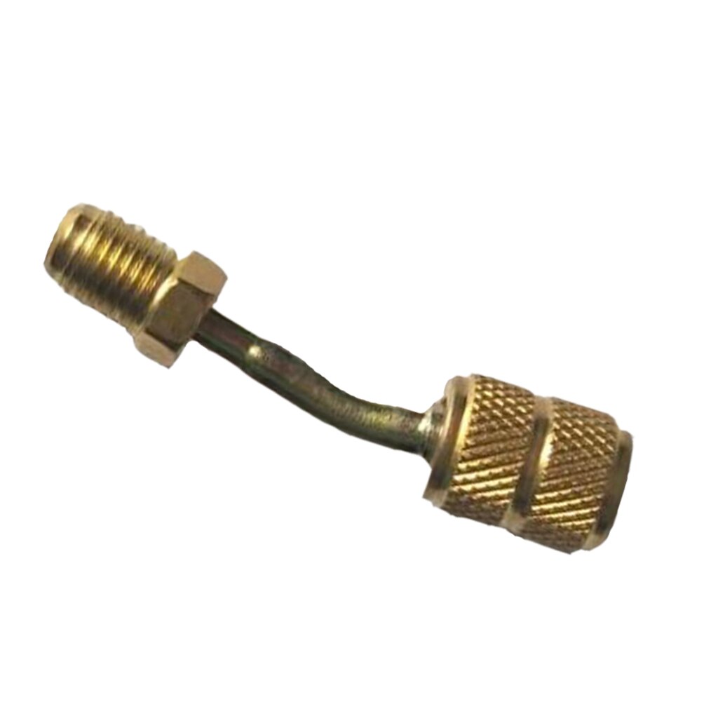 Split Ductless Service Port Connector, 5/16" SAE Female To 1/4" Sae Male