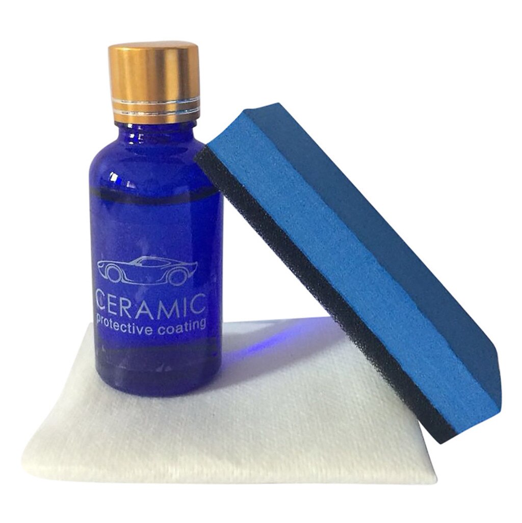 Universal Anti-Scratches Durable Coating 50ML 9H Car Oxidation Liquid Ceramic Coat Super Hydrophobic Glass Coating Set: Default Title