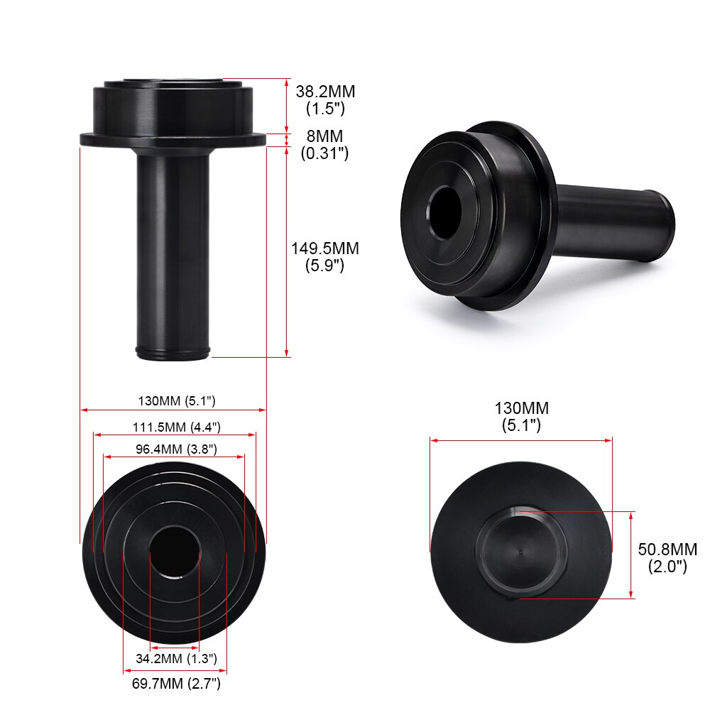 Axle Shaft Stub Knuckle Vacuum Seal Installer For 98-04 Ford F-250 F-350 F-450 Vacuum-operated Front Axle Outer Press GJ041