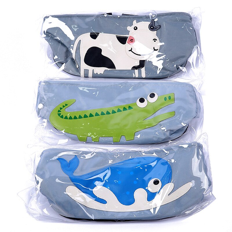 Baby trolley tas cartoon kinderwagen polyester hangende opbergtas multifunctionele organizer stoelzak reistas kinderwagen accessoire