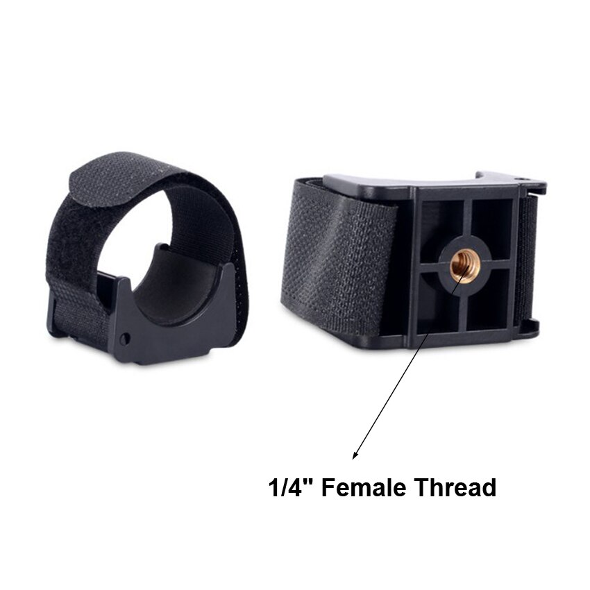 Adjustable Flashlight Mount Holder Clip U Shap Grip Stand Tripod Mount for 20MM To 50MM Outdoor Torch Fishing Light Lamp Lantern