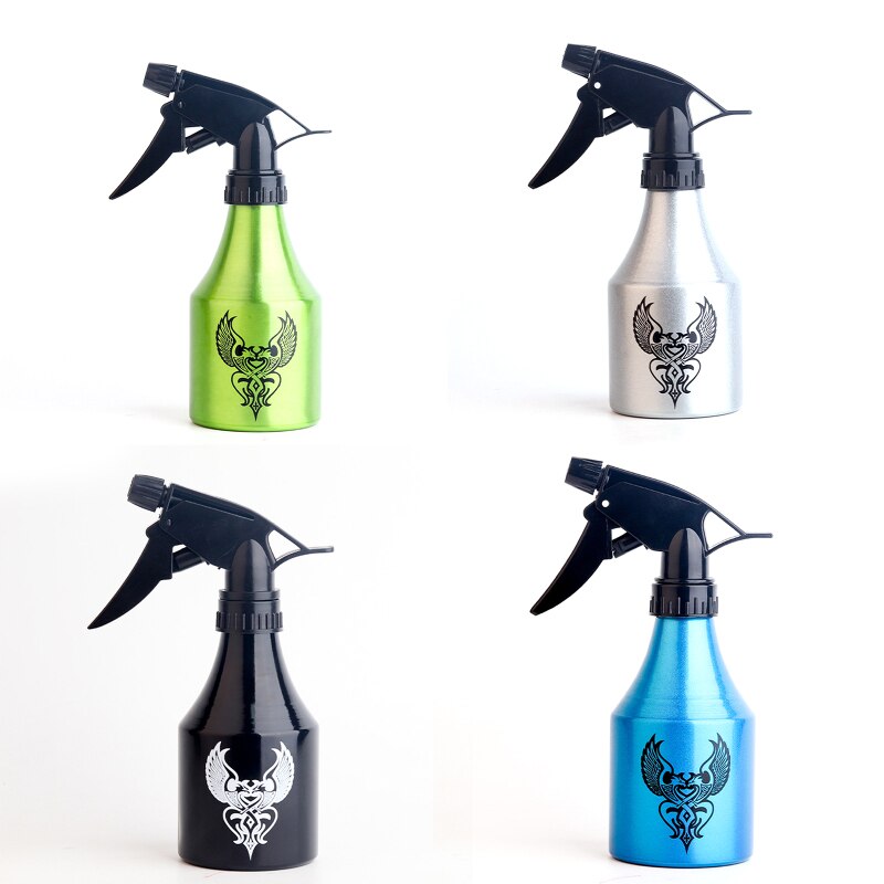 300Ml Spray Fles Professionele Aluminium Tattoo Spray Fles Groene Algen Tattoo Cleaning Spray Pigment Fles Professionele Tool