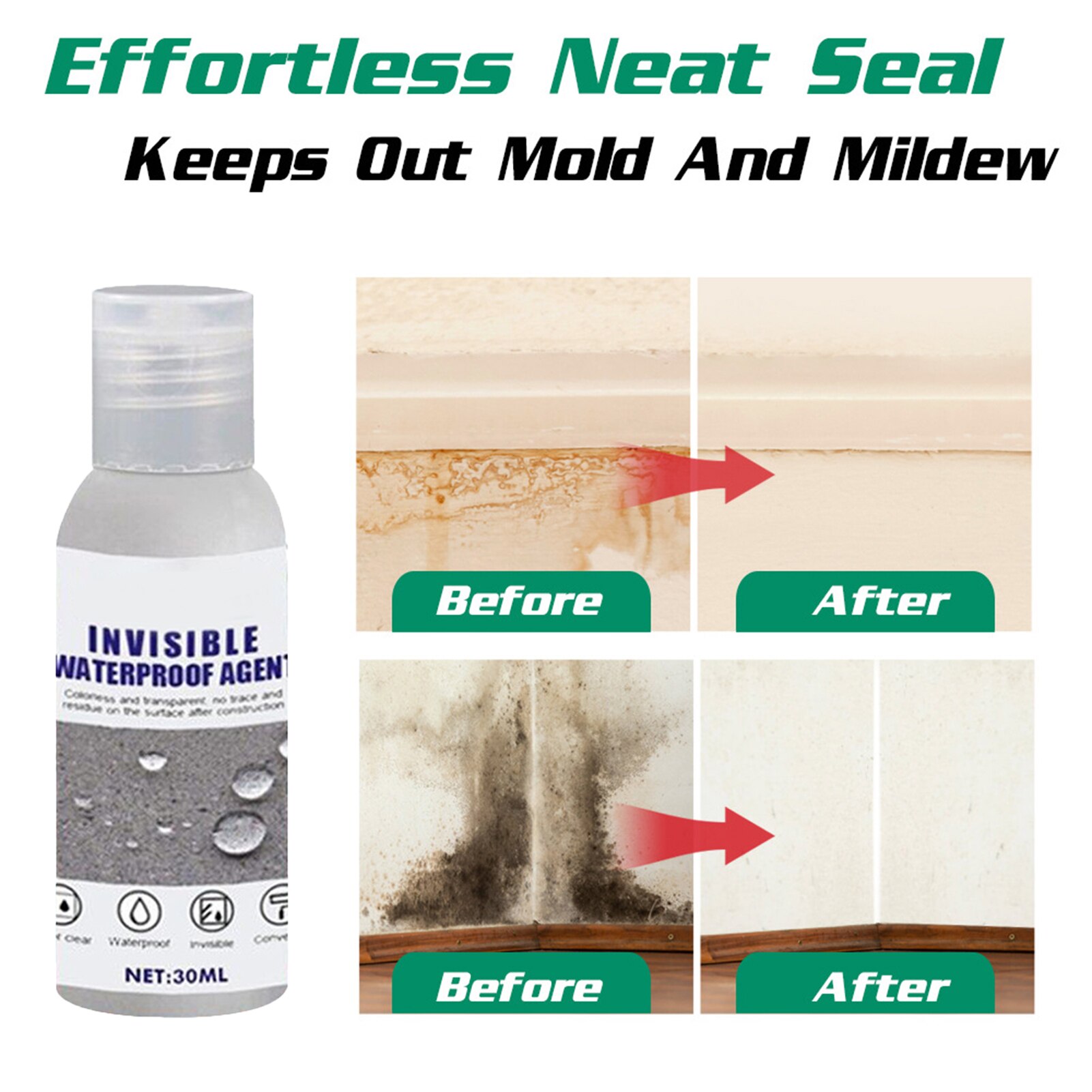 Mighty Sealant Spray Anti-Leaking Sealant Agent Leak-trapping Repair Spray Waterproof Glue Super Strong Bonding Spray