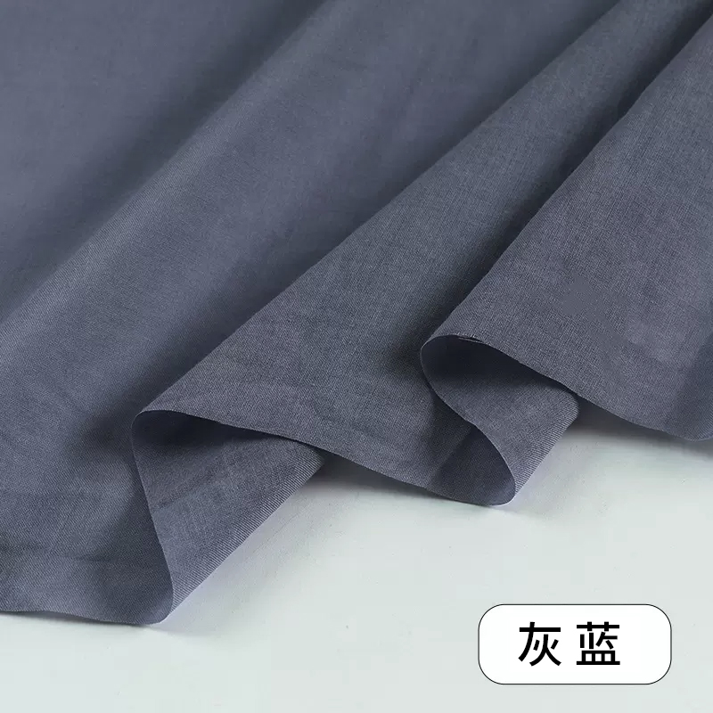 145 x 50/100 cm atmungsaktiver Futterstoff aus reiner Baumwolle für Rockfutter, Sonnenschutzkleidung, Vorhänge, handgefertigter DIY-Stoff W 300006: L / Silber