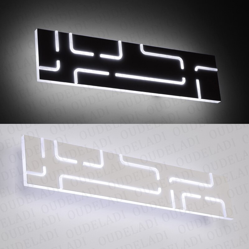 Badkamer led spiegel wandlamp  ac220v/110v acryl wandlampen warm wit/koel wit led wandlampen zonder schakelaar