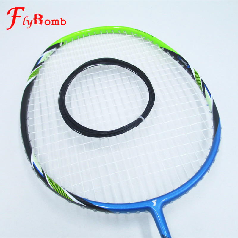 FlyBomb Badminton String Elastische Langlebig 0,7mm Verwenden Für Badminton Schläger Super Rebound Schläger Linie Groß 20-23lbs L420OLC